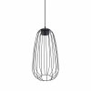 Czarna lampa wisząca ażurowa druciana owalna minimalistyczna loftowa uniwersalna klasyczna SPHERA S 11307 TK-LIGHTING